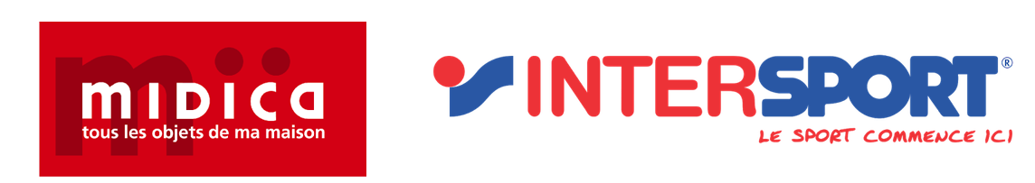 Logo Intersport & Midica