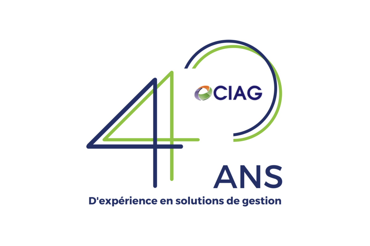 Logo anniversaire Ciag 40ans