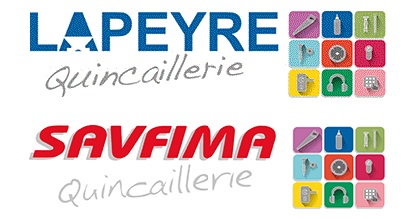 lapeyre et savfima quincailleries logo