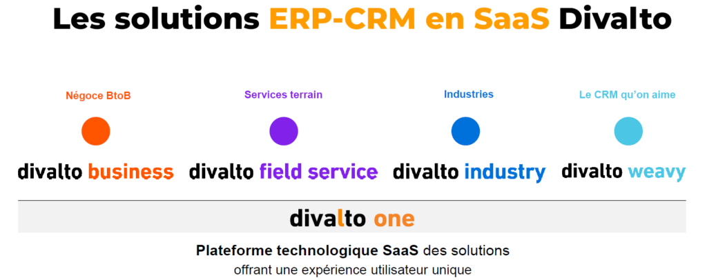 solutions divalto en SAAS ERP CRM